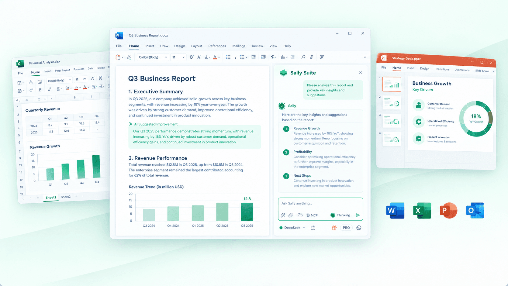 AI Assistant for Microsoft Office and WPS